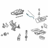 OEM 2014 Toyota Land Cruiser Guide Tube Diagram - 11452-38081