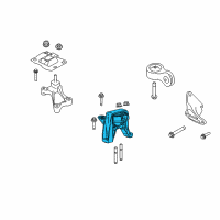 OEM Ford Focus Front Insulator Diagram - 5S4Z-6038-BB