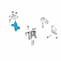 OEM 2003 Ford Focus Upper Bracket Diagram - 6S4Z-7M125-AA