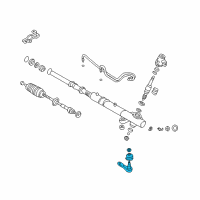 OEM Dodge Colt Tie Rod-Tie Rod Diagram - MR476457