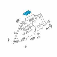 OEM Hyundai Palisade Tray-Lugg Side, LH Diagram - 85737-S8000-NNB