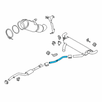 OEM 2022 BMW X5 INTERMEDIATE PIPE LEFT Diagram - 18-30-7-935-441