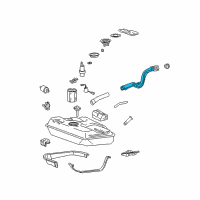 OEM 2005 Hyundai Accent Neck Assembly-Fuel Filler Diagram - 31041-25720