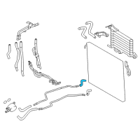 OEM 2021 Lexus GX460 Hose, Oil Cooler Inlet Diagram - 32941-60380