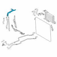 OEM 2016 Lexus GX460 Tube Sub-Assy, Oil Cooler Diagram - 32907-60290