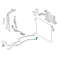 OEM 2021 Lexus GX460 Hose, Oil Cooler Outlet Diagram - 32942-60540