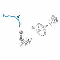 OEM 2008 Nissan Sentra Hose-Booster Diagram - 47470-ET000