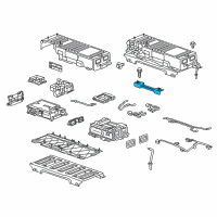 OEM 2014 Chevrolet Impala Support Asm-Battery Tray Diagram - 22816408