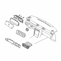 OEM Kia Amanti Switch Assembly Hazard Warning Diagram - 937103F000