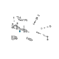 OEM 2010 Acura TSX Bush, Steering Gear Box Mounting Diagram - 53685-TL0-G01