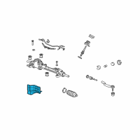 OEM 2009 Acura TSX Baffle, Eps Heat Diagram - 53692-TL1-G00