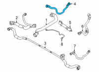 OEM BMW 230i LINE HEATER RETURN Diagram - 17-12-8-654-856