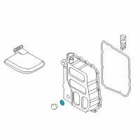 OEM Kia Optima Gasket-Oil Level Plug Diagram - 452853B010