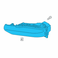 OEM 2019 Infiniti QX30 Lamp Fog RH Diagram - 26150-5DA2C