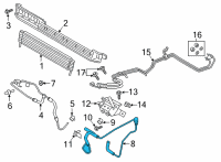 OEM Ford F-150 TUBE - OIL COOLER Diagram - ML3Z-7B028-A