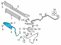 OEM Ford F-150 TUBE - OIL COOLER Diagram - ML3Z-7B028-B