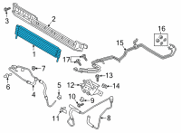 OEM 2021 Ford F-150 Oil Cooler Diagram - HL3Z-7A095-A