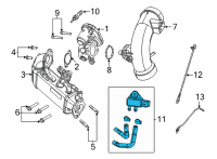 OEM 2020 Ram 1500 Sensor-Differential Pressure Diagram - 68490061AA