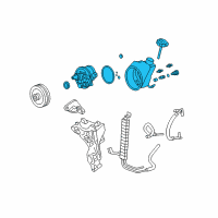 OEM Cadillac Escalade Pump Asm-P/S Diagram - 20756714