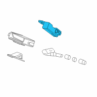 OEM 2013 Acura RDX Sensor Assembly, Initiator Diagram - 39360-TX4-A01