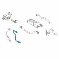 OEM 2022 Kia Sportage Oxygen Sensor Assembly, Rear Diagram - 392102GBC0