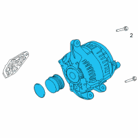 OEM 2019 Lincoln MKC Alternator Diagram - G2GZ-10346-J