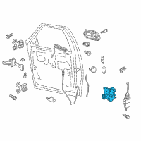 OEM Ford Expedition Latch Diagram - 6L1Z-1621813-B
