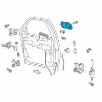 OEM 2014 Lincoln Navigator Handle, Outside Diagram - BL7Z-7822404-AAPTM