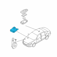 OEM 2009 Kia Optima Unit Assembly-Immobilizer Diagram - 954200X000