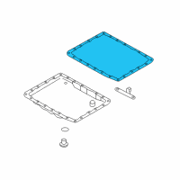 OEM 2011 Infiniti G37 Gasket-Oil Pan Diagram - 31397-1XJ0A