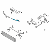 OEM 2022 Ford Police Interceptor Utility Hose & Tube Assembly Diagram - L1MZ-7A031-G