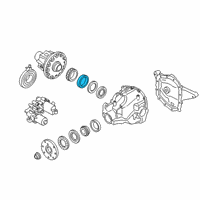 OEM 2021 Ford Transit-250 Side Bearings Diagram - BL1Z-4222-A