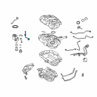 OEM Toyota Prius Plug-In Fuel Gauge Sending Unit Diagram - 83320-47080