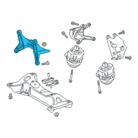 OEM 2021 BMW Z4 TRANSMISSION SUPPORTING BRAC Diagram - 22-32-6-877-099