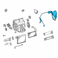 OEM 2022 Lexus RC350 Harness, Air Conditioner Diagram - 82212-53010