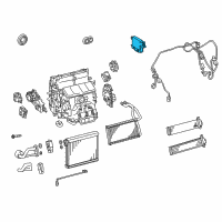 OEM 2021 Lexus IS300 Amplifier Assembly, Air Diagram - 88650-53A70