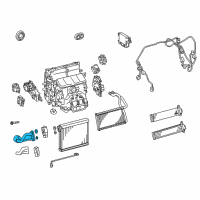 OEM 2015 Lexus GS450h Tube & Accessory Assembly Diagram - 88710-3A410