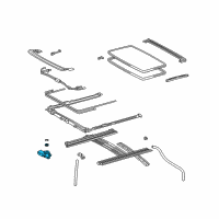 OEM 2003 Toyota Avalon Motor & Gear Diagram - 63260-AC010