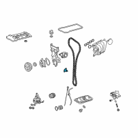 OEM Lexus CT200h TENSIONER Assembly, Chain Diagram - 13540-0T020