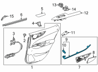 OEM Lexus NX450h+ LAMP ASSY, INTERIOR Diagram - 81090-78030