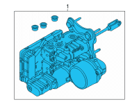 OEM Ford F-150 BOOSTER ASY - BRAKE Diagram - ML3Z-2005-V