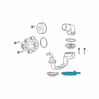 OEM 2003 Mercury Mountaineer Housing Assembly Seal Diagram - 6L2Z-8C388-A