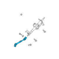 OEM 2008 Kia Spectra Joint Assembly-Universal Diagram - 564002F100