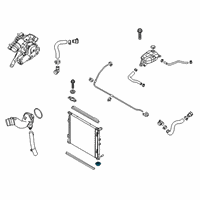 OEM 1992 Hyundai Excel Blower Unit Diagram - 97100-24155