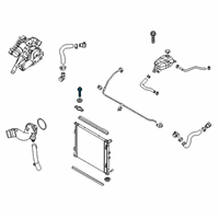 OEM Hyundai Scoupe Actuator-Vacuum Diagram - 97615-24000