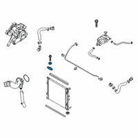 OEM 1994 Hyundai Excel Core & Seal Assembly-Heater Diagram - 97123-24000