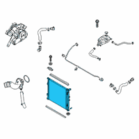 OEM 1992 Hyundai Scoupe Heater Unit Diagram - 97200-28101