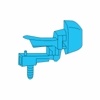 OEM Chevrolet License Lamp Diagram - 22788117