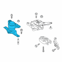 OEM 2016 Ford C-Max Mount Diagram - FV6Z-6038-D