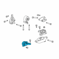 OEM 2013 Cadillac SRX Mount Asm, Trans Diagram - 20847582